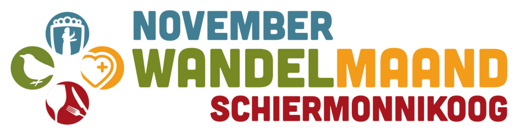 Logo november wandelmaand Schiermonnikoog.=