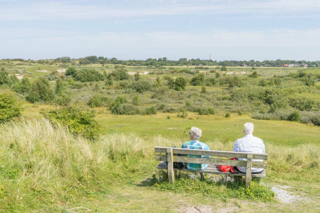 Heerlijk uitzicht op het eiland