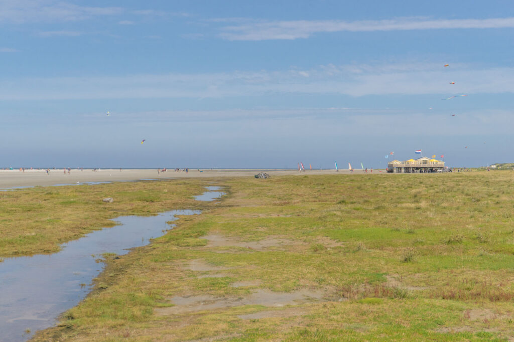 Natuur op Schiermonnikoog - strandtent