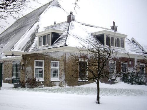 Winters tafareel de Oorpsprong