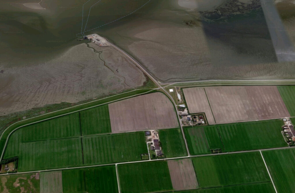 Lucht aanzicht de Oorsprong